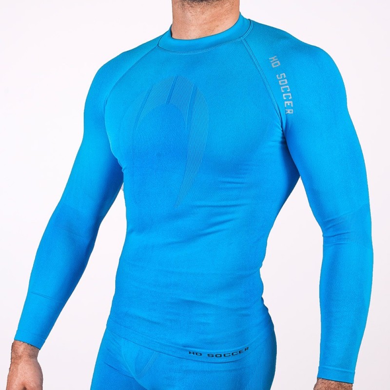Camiseta Térmica Manga Longa Sénior Azul