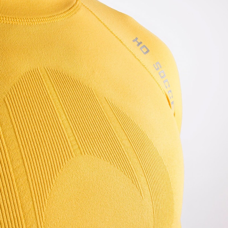 Langarm-Thermoshirt Senior Gelb