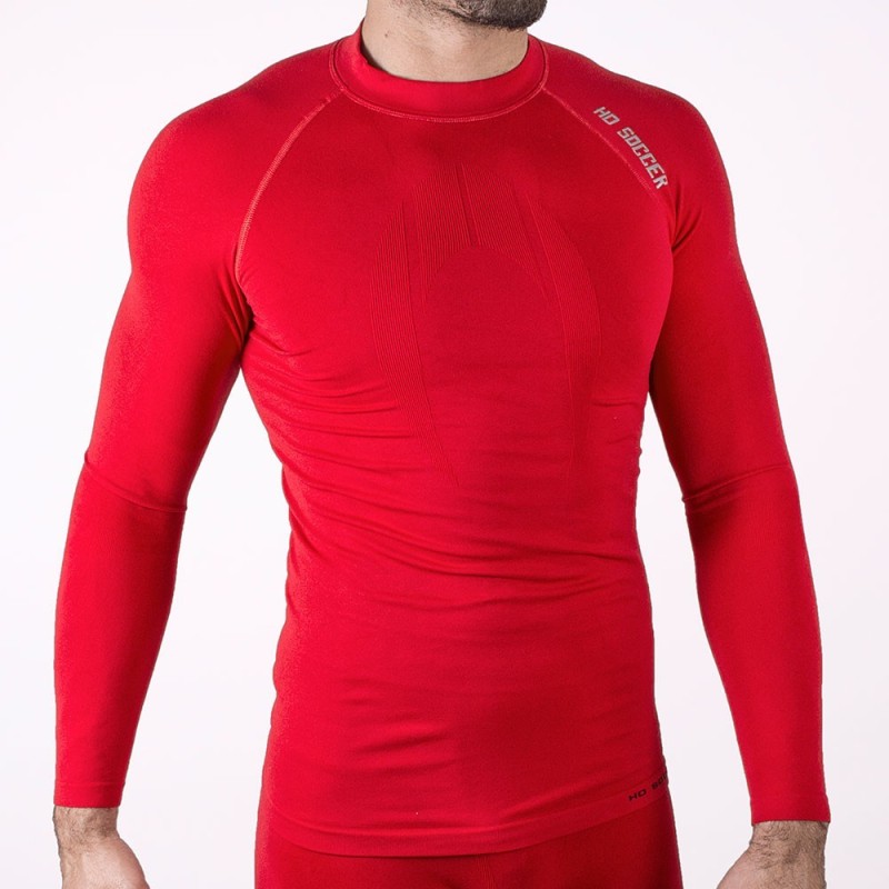 Thermoshirt Lange Mouwen Senior Rood