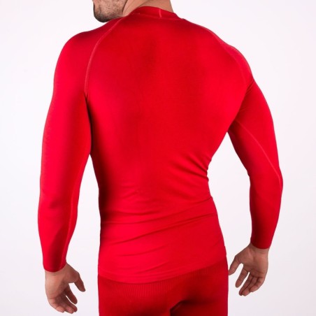 Camiseta Térmica Manga Larga Senior Roja