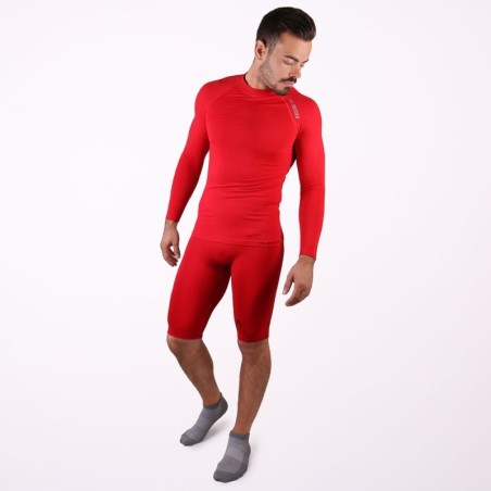 Camiseta Térmica Manga Larga Senior Roja
