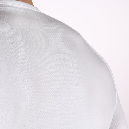 Wit Thermoshirt zonder Kraag