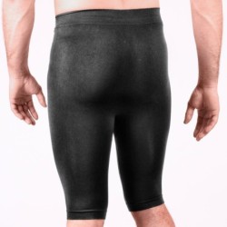 Malla térmica corta negra senior