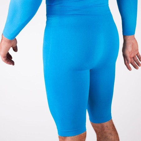 Senior short blue thermal tights