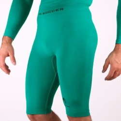 Korte thermische legging groen senior