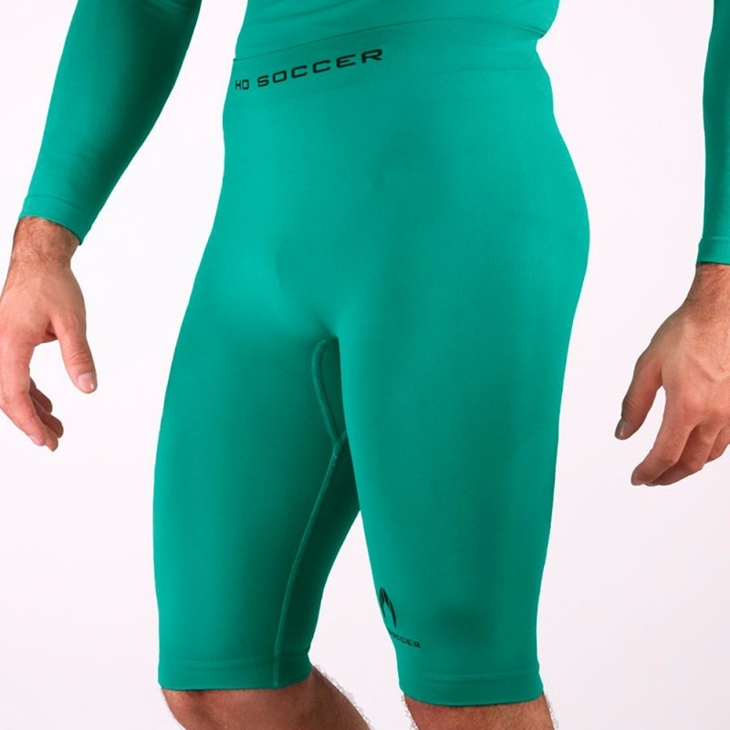 Kurze Thermo-Tights grün Senior
