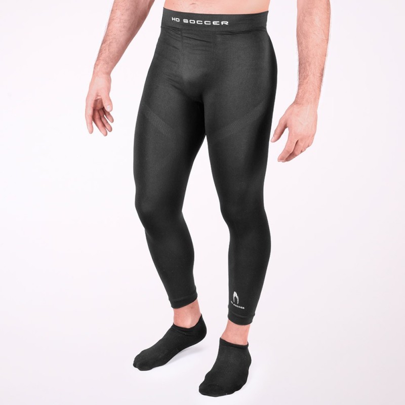 Senior long black thermal tights