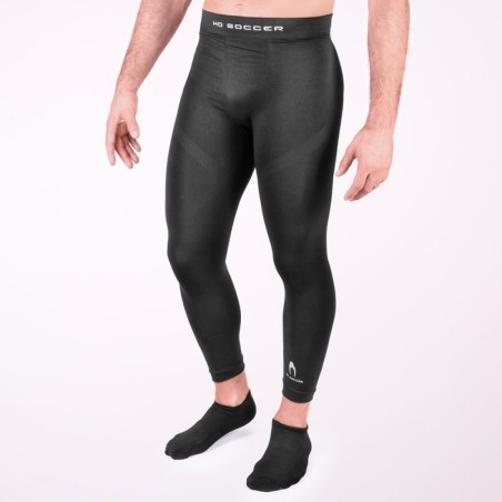 Lange schwarze Thermoleggings Senior