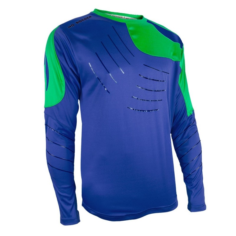 Maillot Secutor vert fluo/bleu