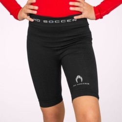 Malla térmica corta negra niño