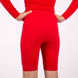 Short thermique court rouge enfant