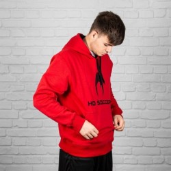 Ho Soccer hoodie rood