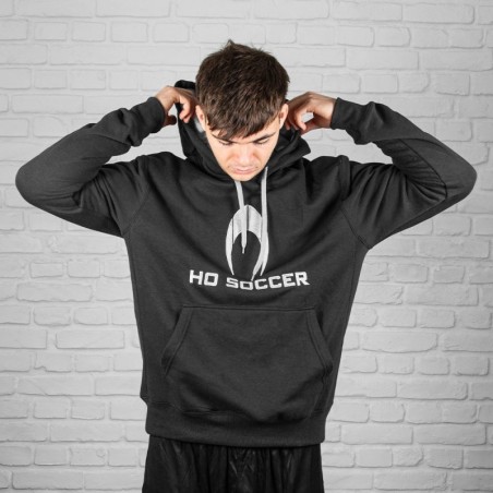 Sweatshirt Ho Soccer preta