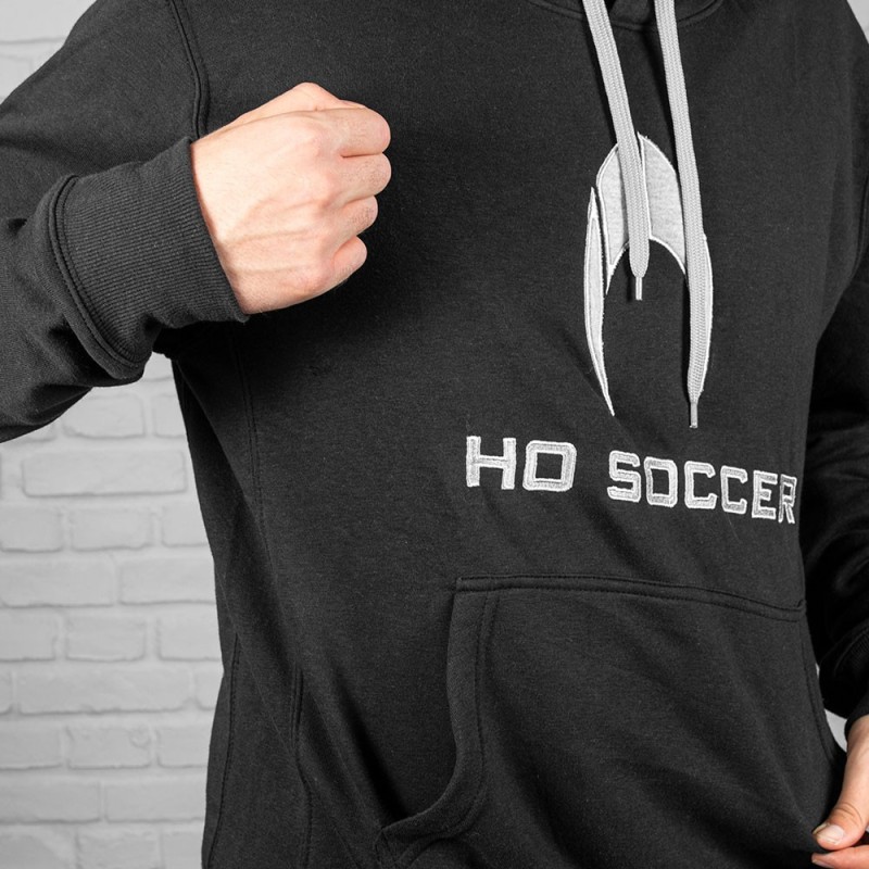 Sweatshirt Ho Soccer preta