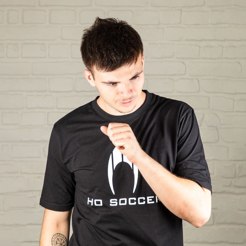 T-SHIRT HO SOCCER NOIR