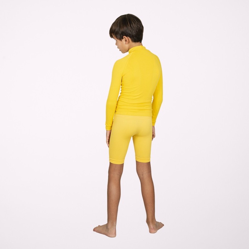Thermoshirt Lange Mouwen Junior Geel