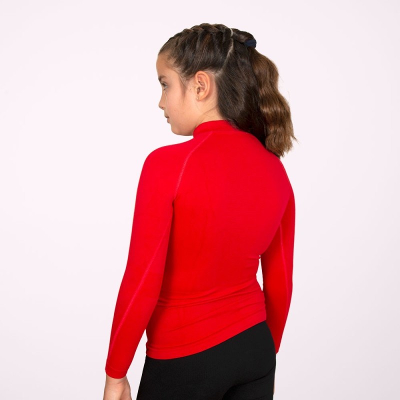 Thermoshirt Lange Mouwen Junior Rood