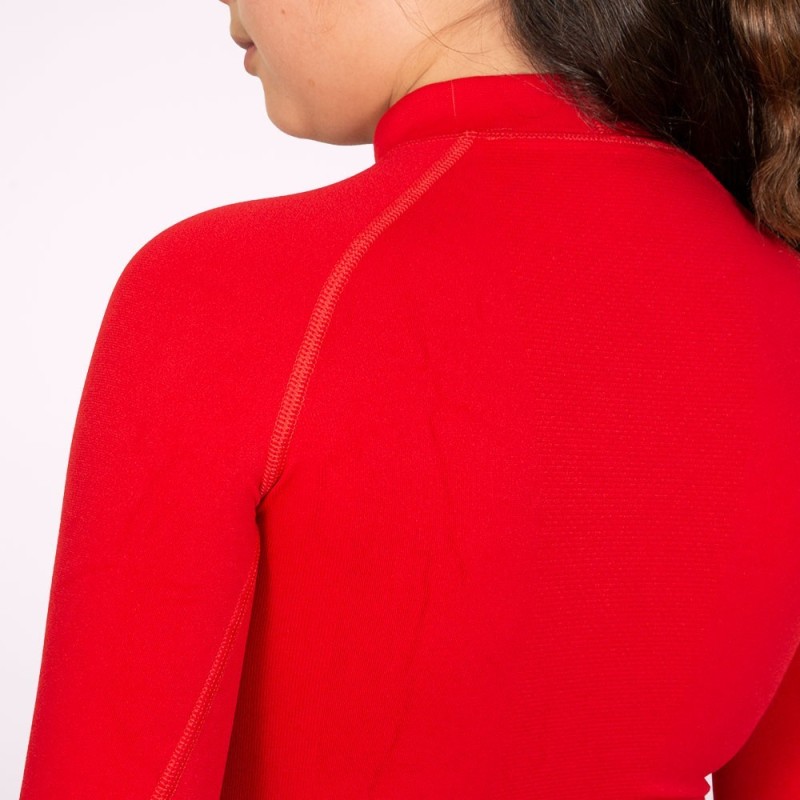 Thermoshirt Lange Mouwen Junior Rood