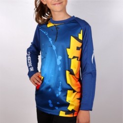 Maglia Portiere Graffiti Bambino Blu