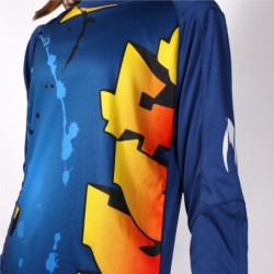 Kids Blue Graffiti Goalkeeper Jersey