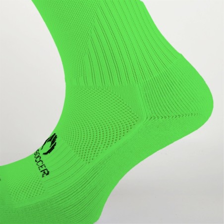 Calzettoni da giocatore verde fluo
