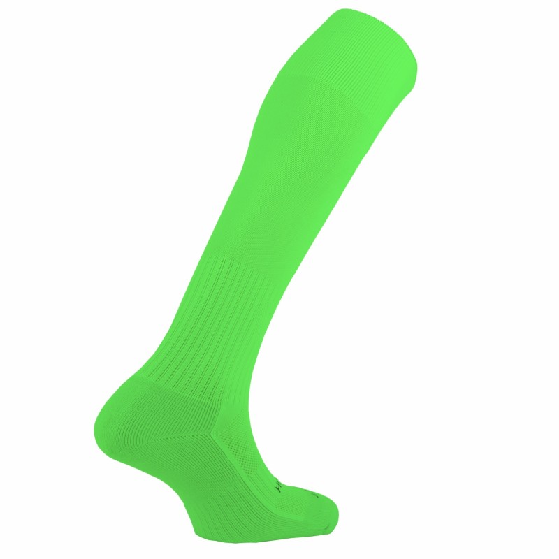 Chaussettes de joueur vert fluo
