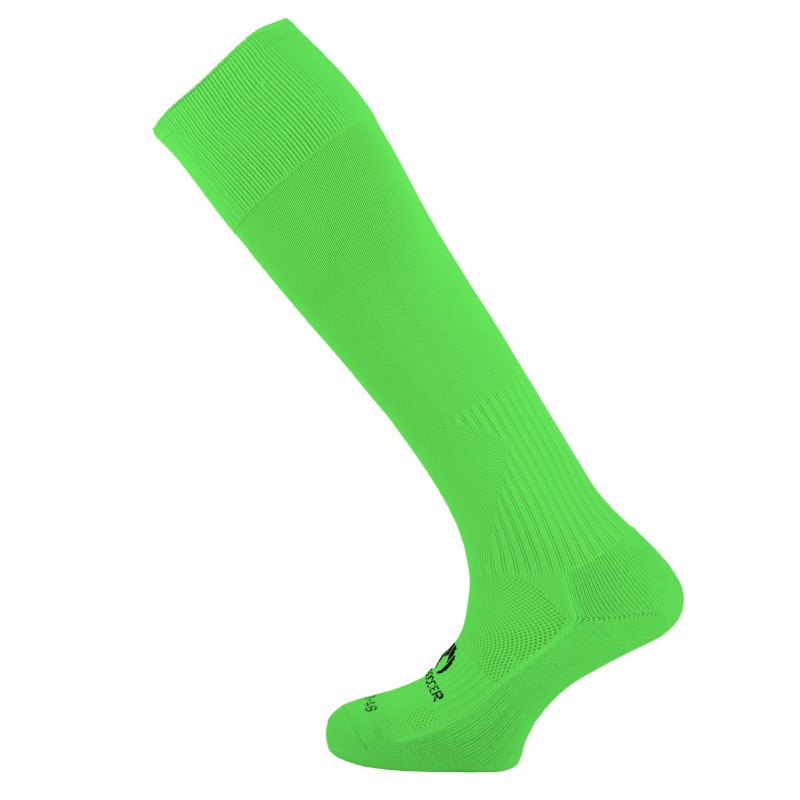 Chaussettes de joueur vert fluo