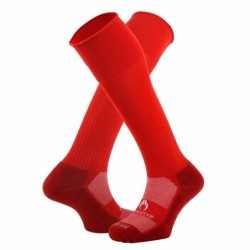 Calze da giocatore rosse