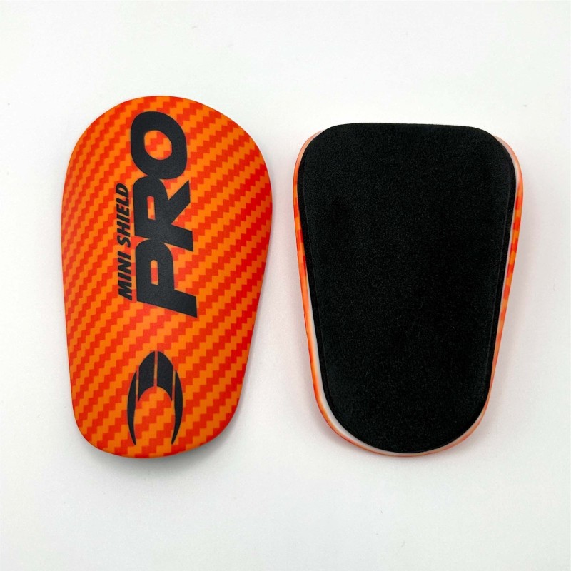 Mini Espinilleras Naranja