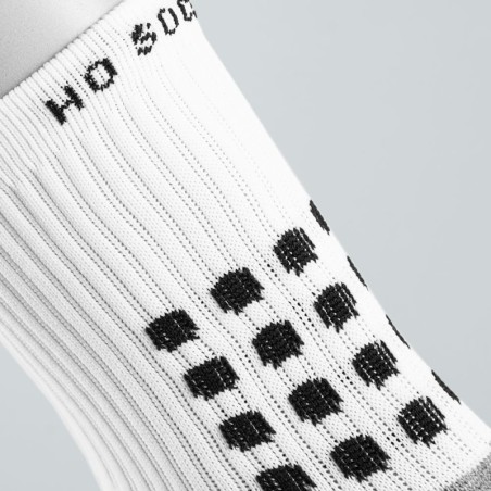 White non-slip sports sock