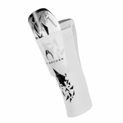 Espinillera Rebel negro/blanca