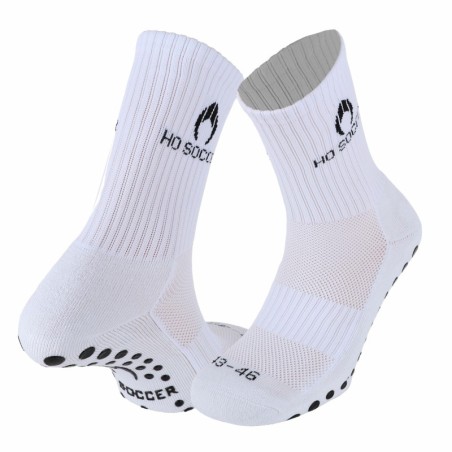 Calzino sportivo antiscivolo bianco
