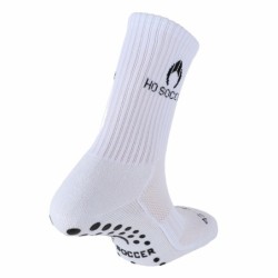 Calcetín deportivo antideslizante blanco