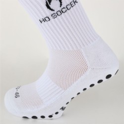 Calcetín deportivo antideslizante blanco