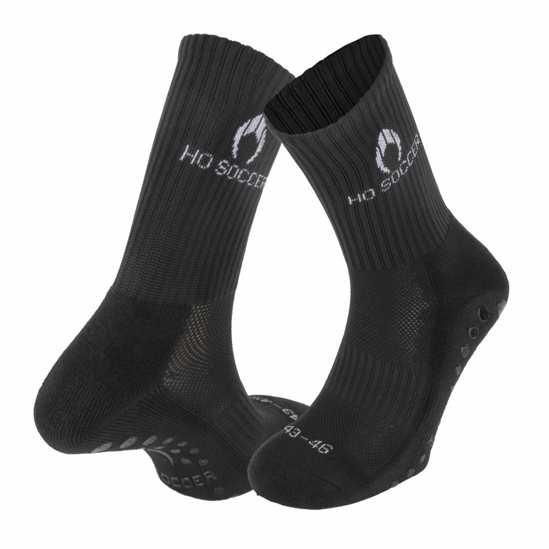 Chaussette de sport antidérapante noire