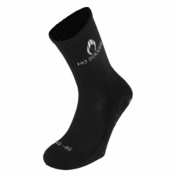 Black non-slip sports sock