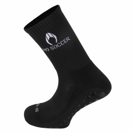 Black non-slip sports sock