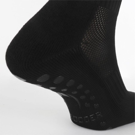 Black non-slip sports sock