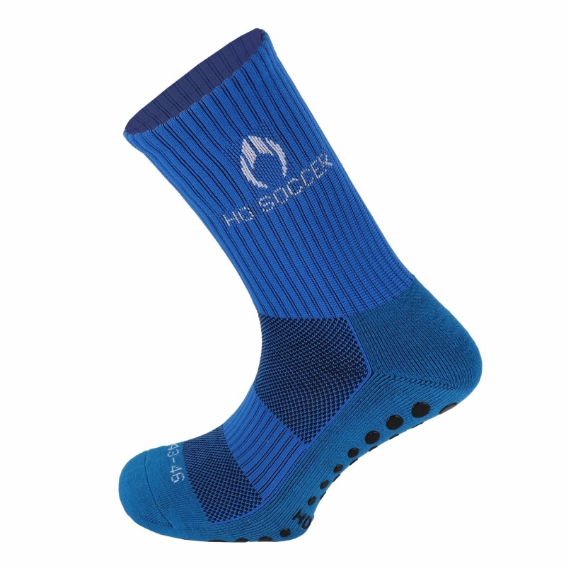 Blauwe antislip sportsok