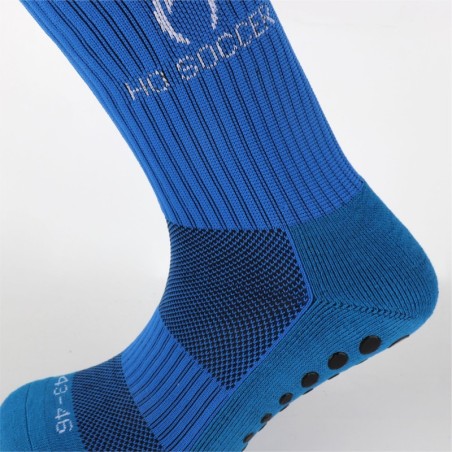 Blue non-slip sports sock