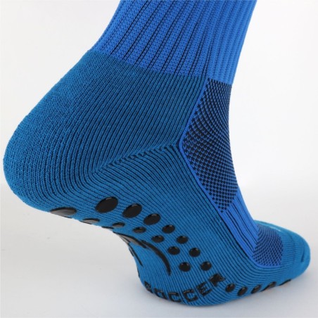 Blue non-slip sports sock