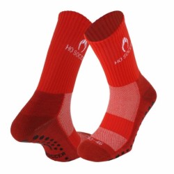 Red non-slip sports sock