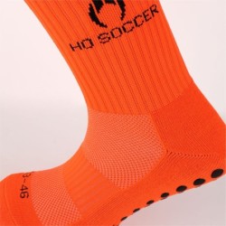Antislip sportsok fluor oranje