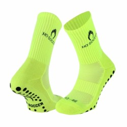 Calzino sportivo antiscivolo lime fluo