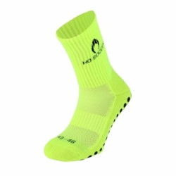 Antislip sportsok fluor-limoen