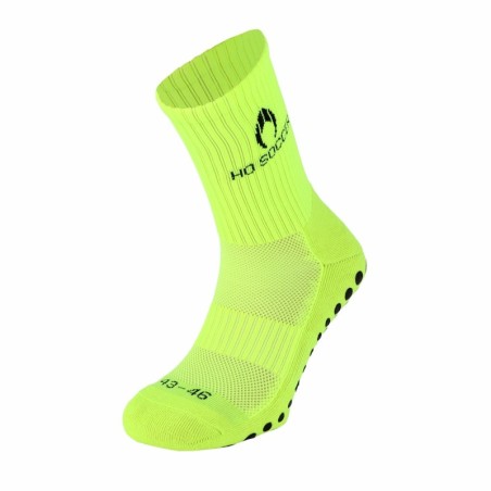 Rutschfeste Sportsocke Fluor-Limetten-Grün