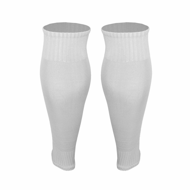 Medias Tubulares Sin Pie Blancas