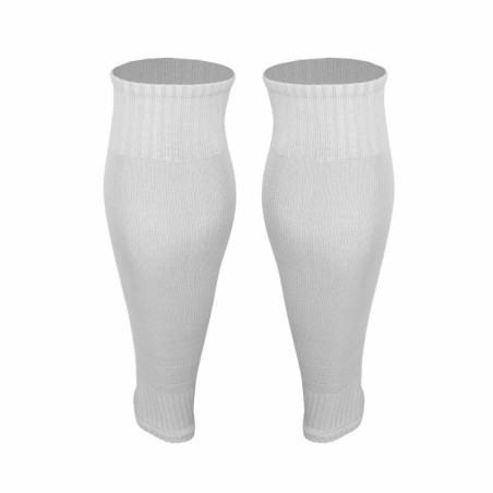 White Footless Tubular Socks