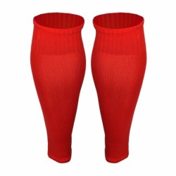 Medias Tubulares Sin Pie Rojas