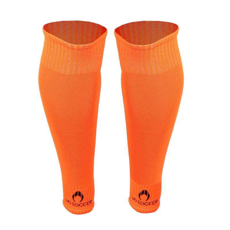 Calze Tubolari Senza Piede Arancione Fluoro
